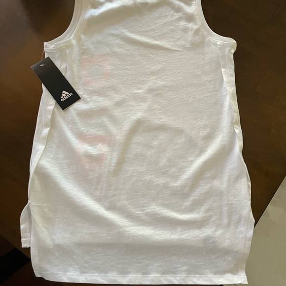 Adidas Girl’s Americana Muscle Tank Top - Picture 2 of 4